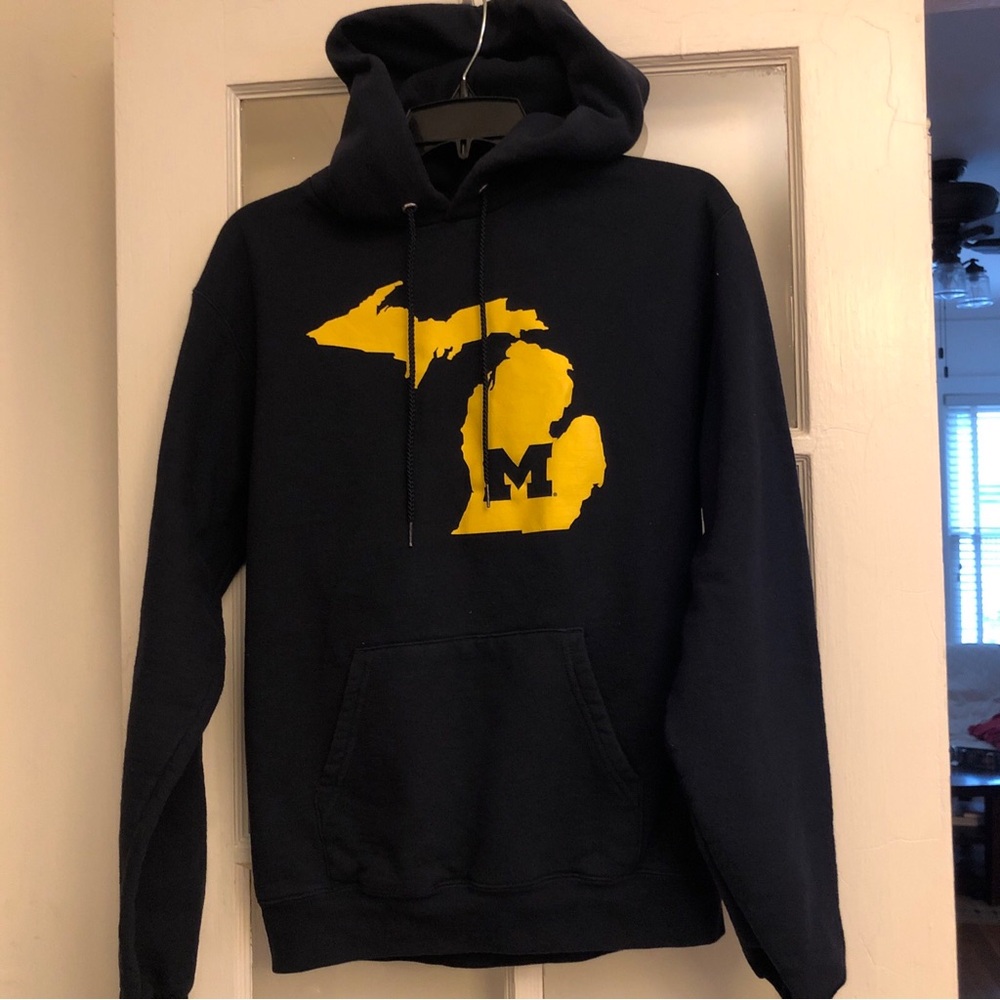 Champion Michigan Wolverines Hoodie Men’s Size S
